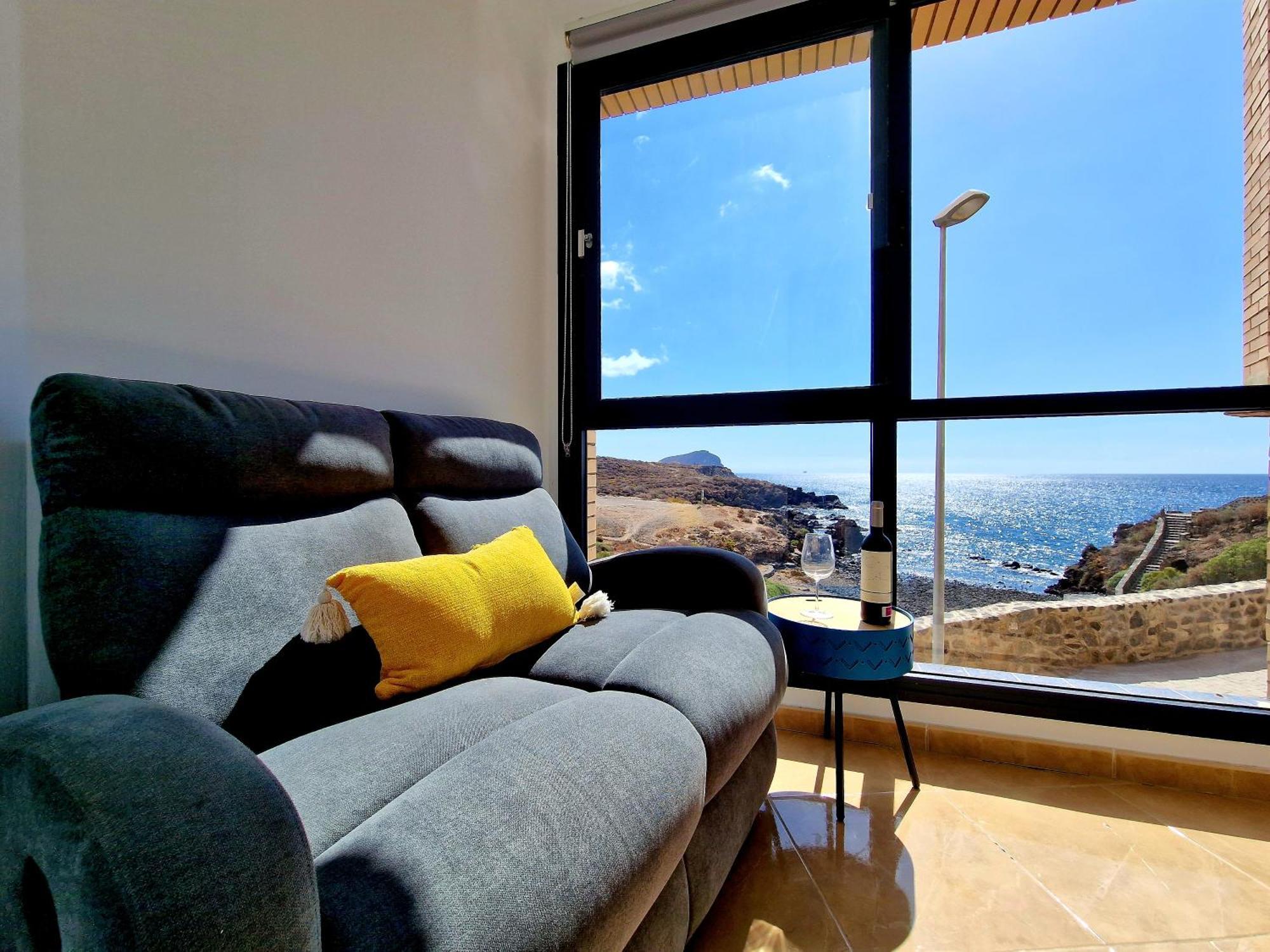 לוס אבריגוס Las Rocas By The Ocean, Wifi And Sea View מראה חיצוני תמונה