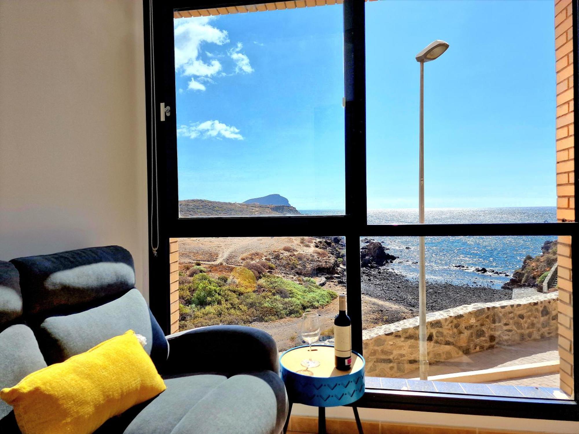 לוס אבריגוס Las Rocas By The Ocean, Wifi And Sea View מראה חיצוני תמונה