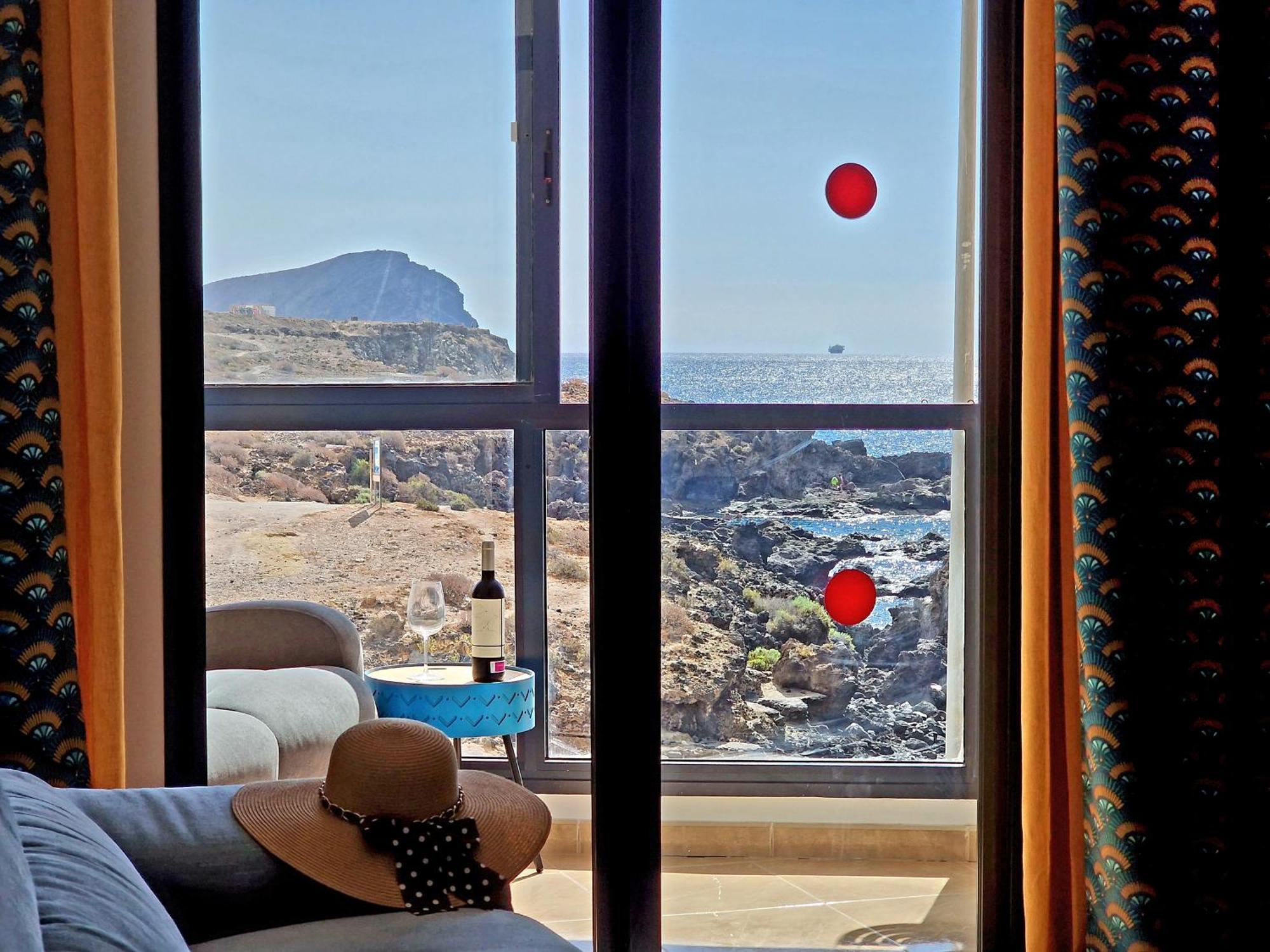 לוס אבריגוס Las Rocas By The Ocean, Wifi And Sea View מראה חיצוני תמונה