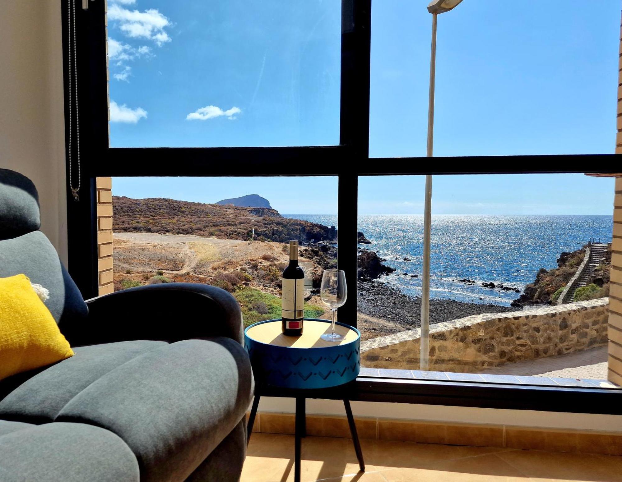 לוס אבריגוס Las Rocas By The Ocean, Wifi And Sea View מראה חיצוני תמונה